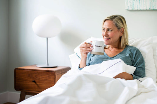 Baumwollbett Kissenbezüge mit Rohrleitung, 100 Prozent USA Baumwolle, American Made