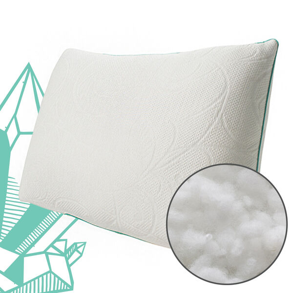Protect-A-Bed Kristall Tencel Kühlkissen, Memory Foam & Innerspring