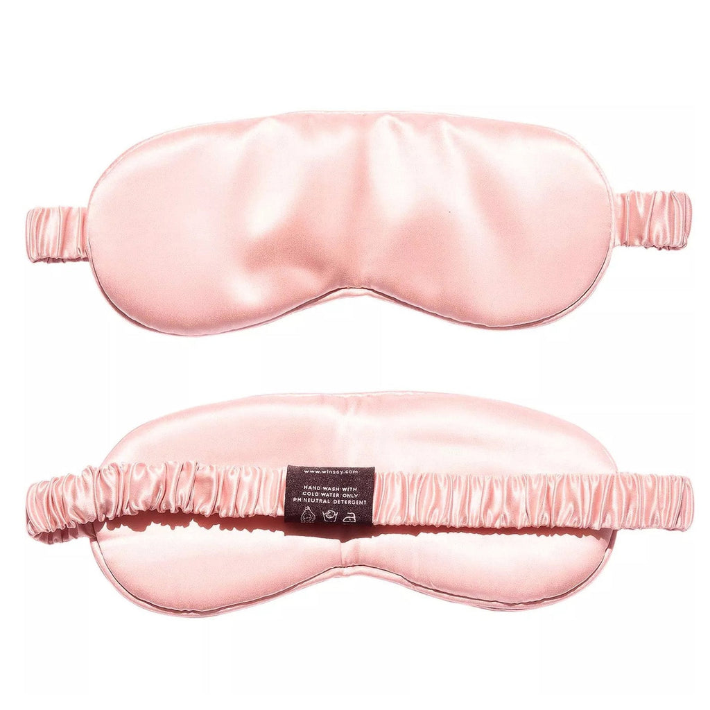 Mulberry Silk Sleep Eye Mask mit Silk Covered Elastic Strap