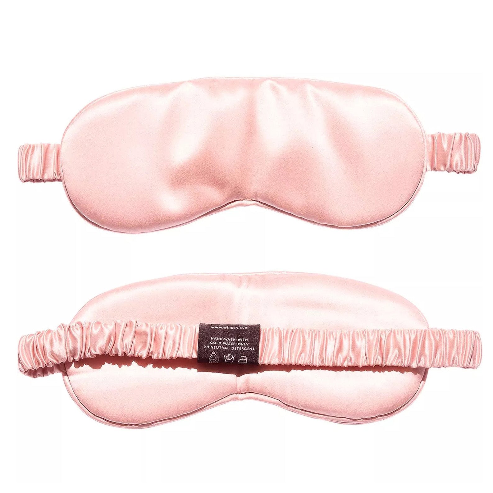 Mulberry Silk Sleep Eye Mask mit Silk Covered Elastic Strap