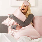 Mulberry Silk Sleep Eye Mask mit Silk Covered Elastic Strap