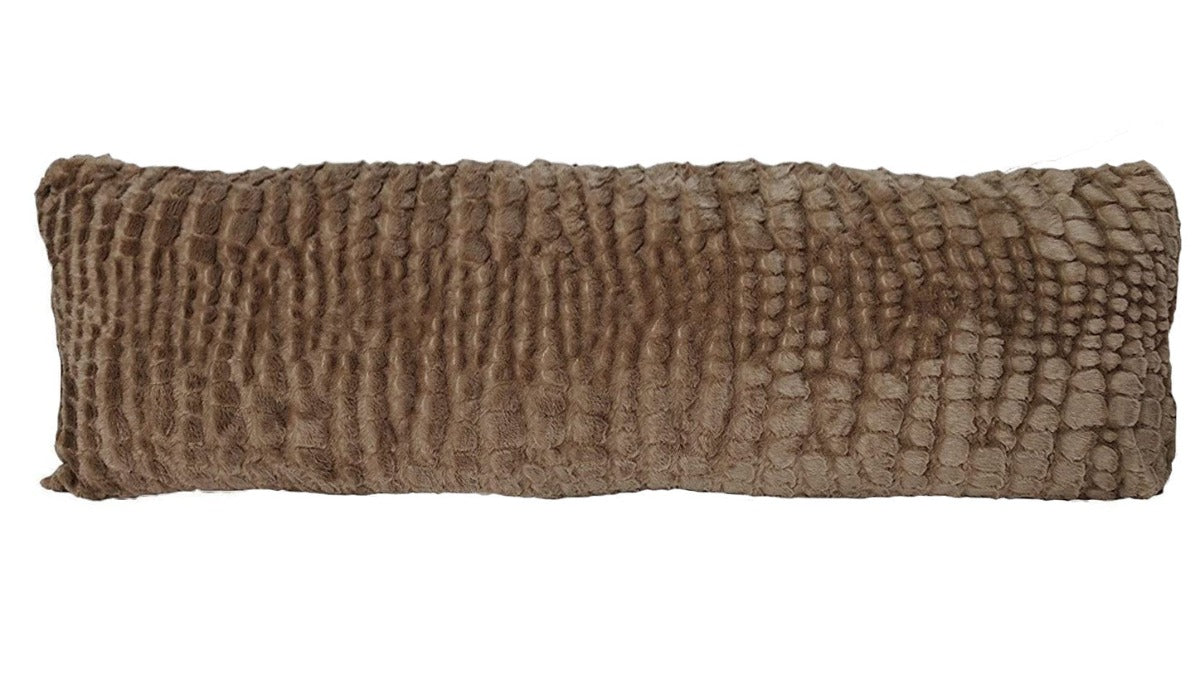 Pillowtex Body Pillow Bezug | Buntes Plüsch-Faux-Pelz