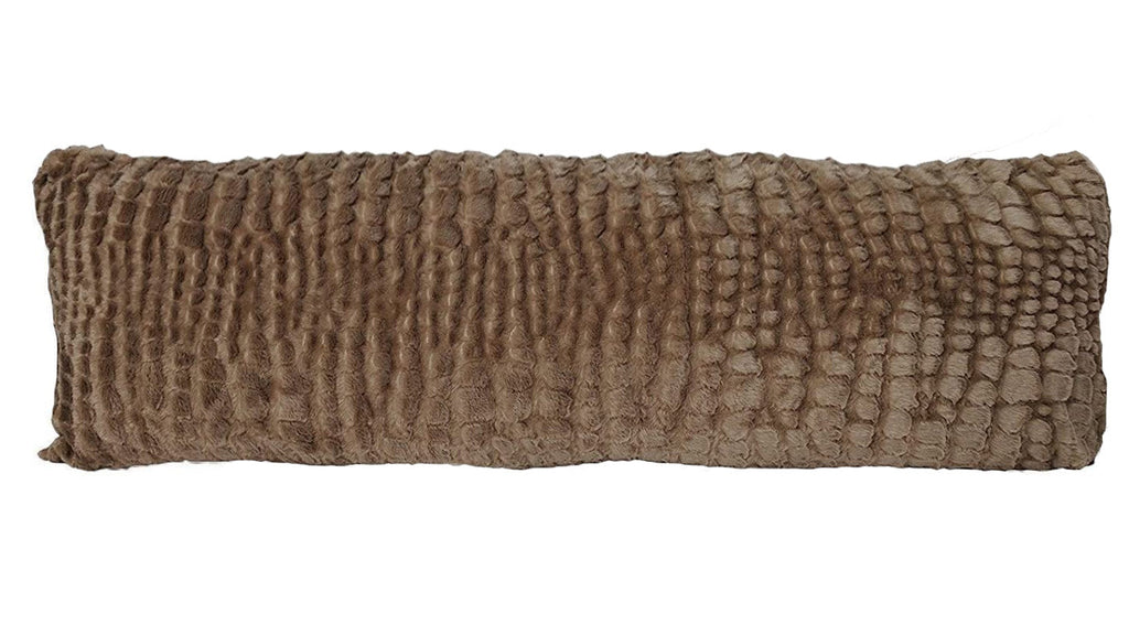 Pillowtex Plüschkörper Kissen mit Bezug | Buntes Faux Fur