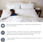Pillowtex Premium Polyester Body Pillow | Mittlerer Halt