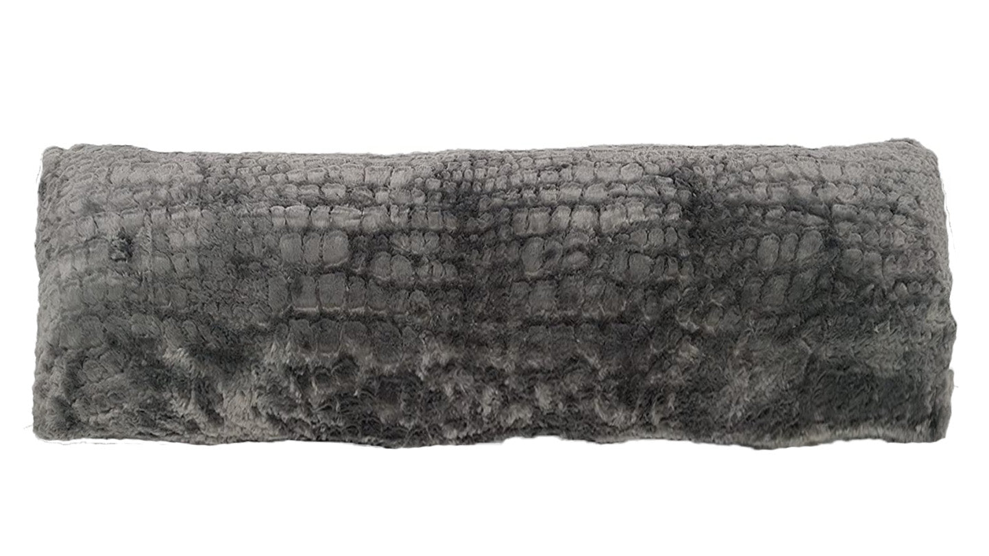 Pillowtex Plüschkörper Kissen mit Bezug | Buntes Faux Fur