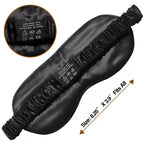 Mulberry Silk Sleep Eye Mask mit Silk Covered Elastic Strap
