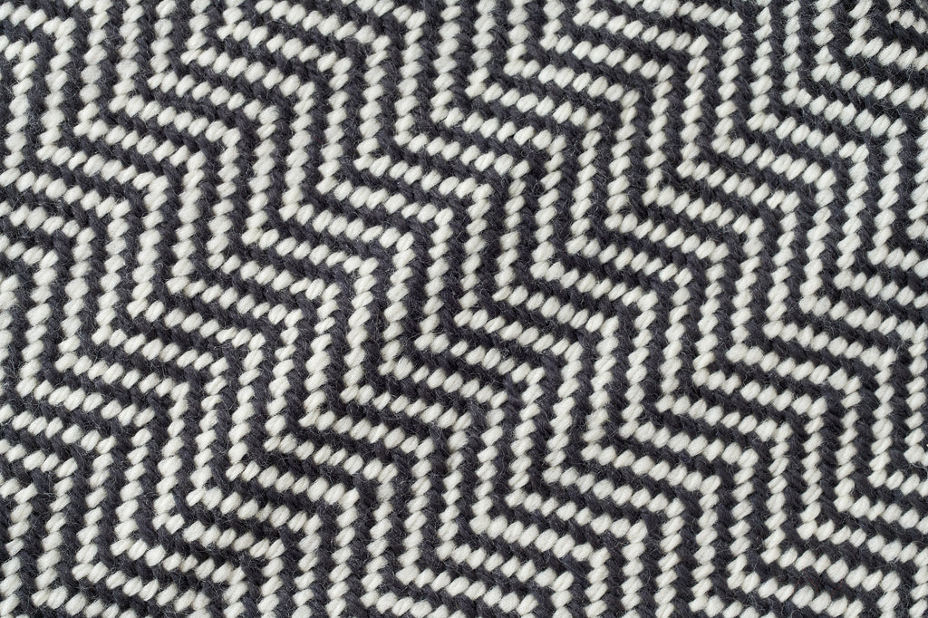 Wolle Werfen Sie Blanket Hergestellt in USA, Soft Chevron Webave, Natürliches Klima Nützliche Wolle