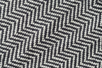 Wolle Werfen Sie Blanket Hergestellt in USA, Soft Chevron Webave, Natürliches Klima Nützliche Wolle