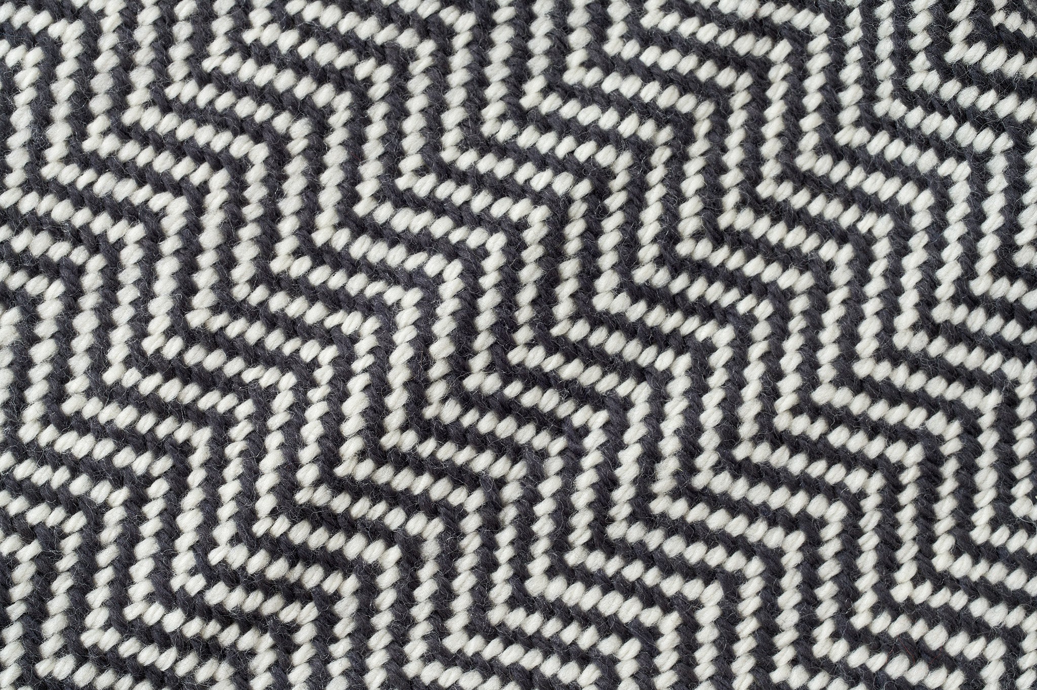 Wolle Werfen Sie Blanket Hergestellt in USA, Soft Chevron Webave, Natürliches Klima Nützliche Wolle