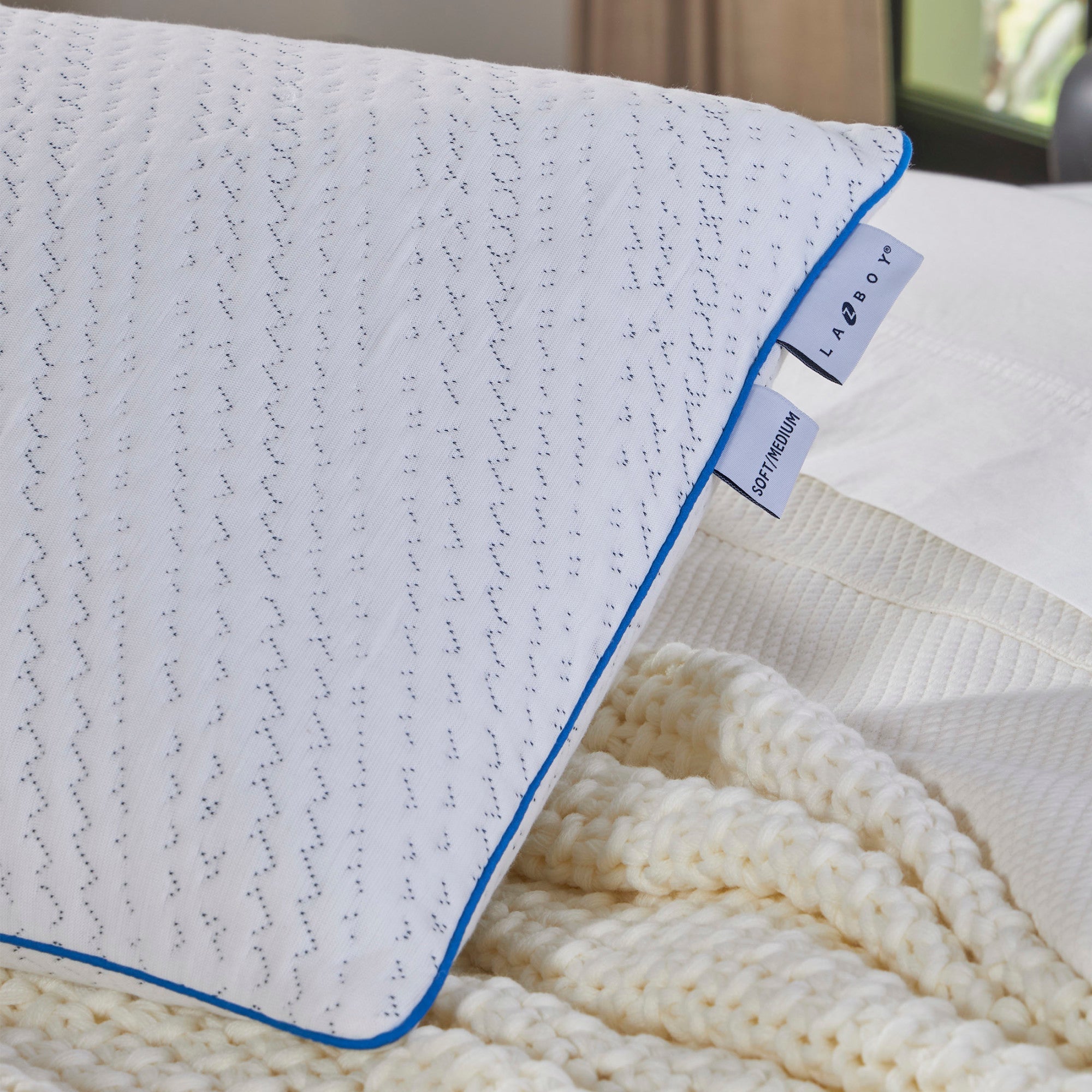 La-Z-Boy Serene Foam Denity Kissen Traditionell | Soft-Medium