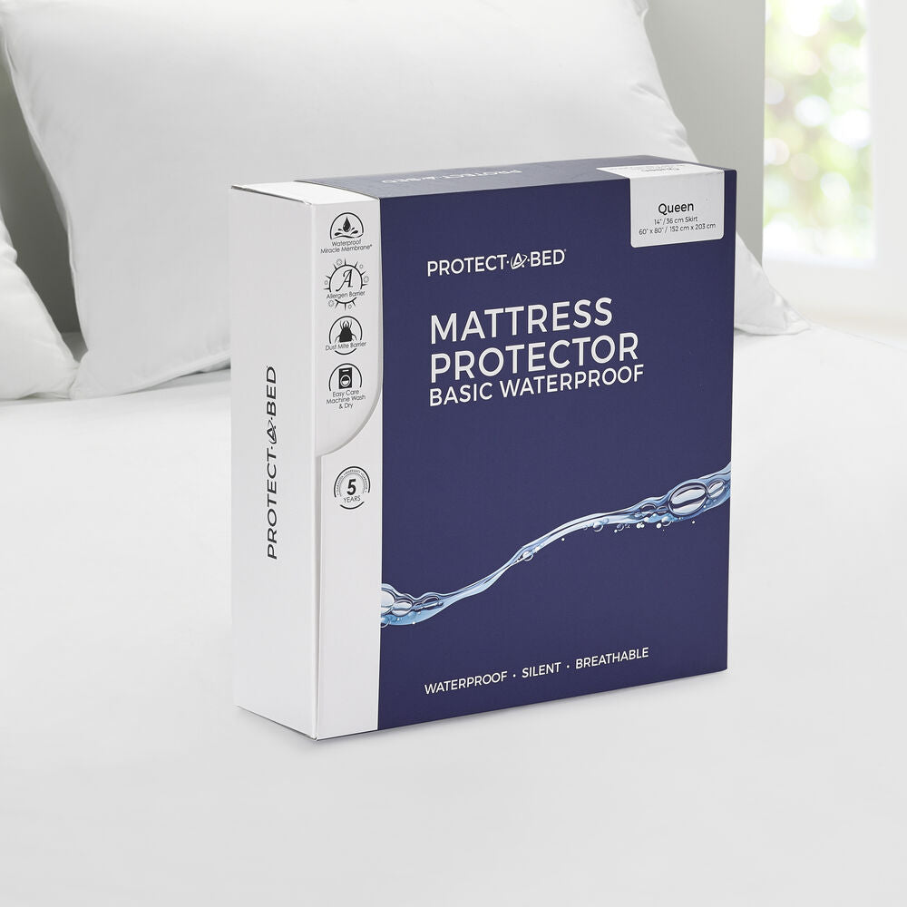 Protect-A-Bed Basic Wasserdichte Matratzen Protektor