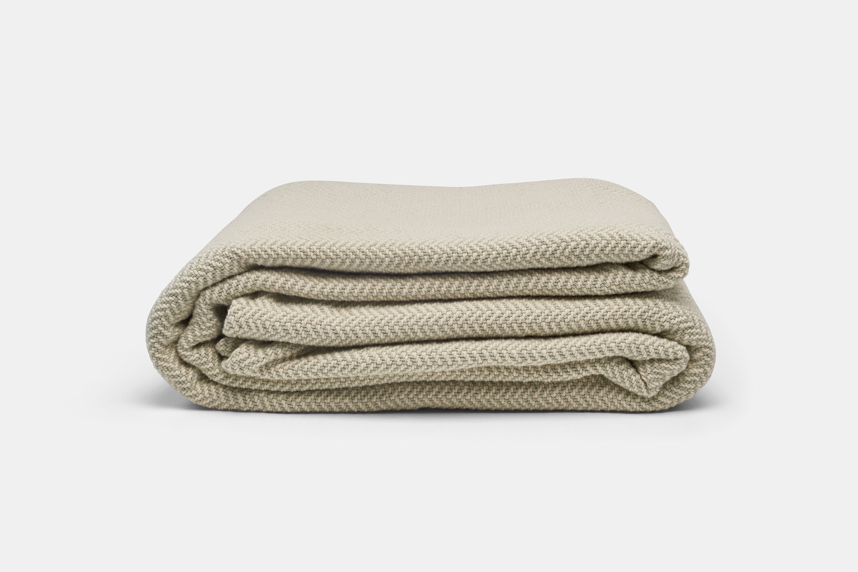 Herringbone Weben Blanket | Organische Baumwolle Hergestellt in USA
