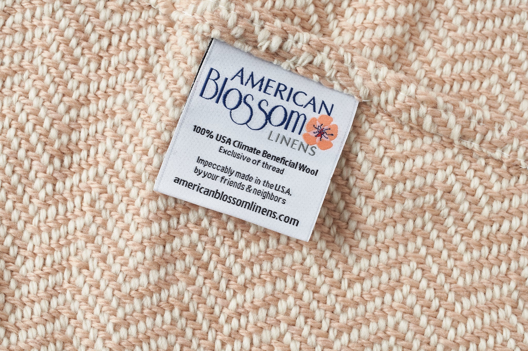 Wolle Werfen Sie Blanket Hergestellt in USA, Soft Chevron Webave, Natürliches Klima Nützliche Wolle