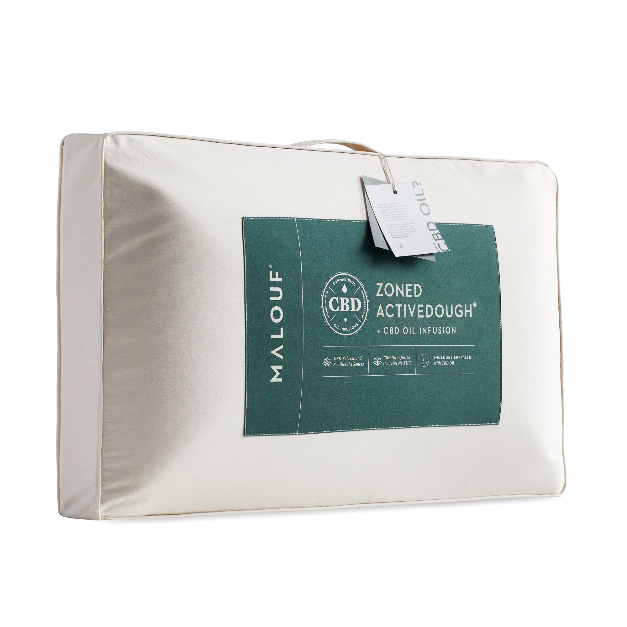 Malouf Zoned ActiveDoughTM + CBD Öl Kissen
