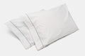 Baumwollbett Kissenbezüge mit Rohrleitung, 100 Prozent USA Baumwolle, American Made