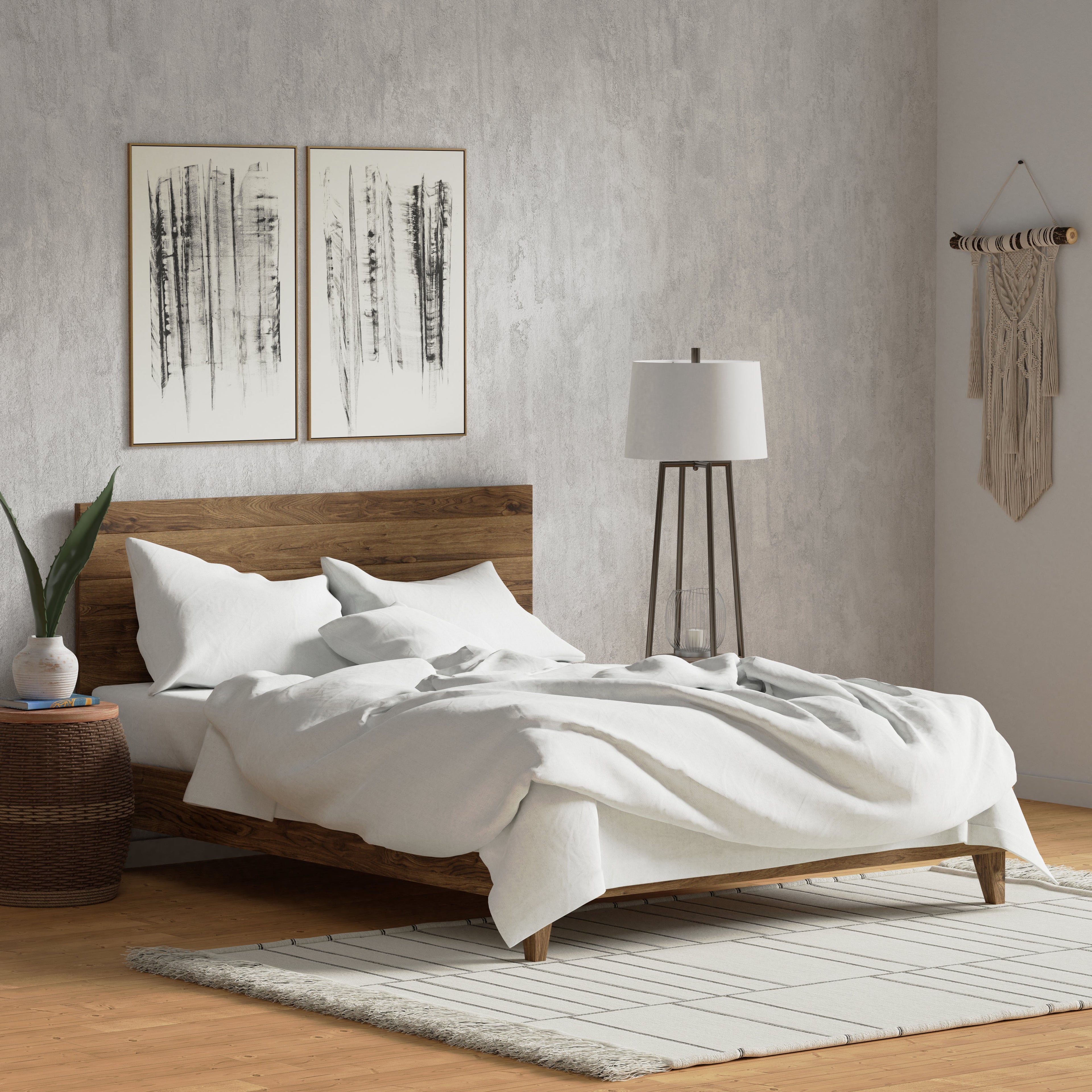 Delilah Home Organic Cotton Duvet Bezug