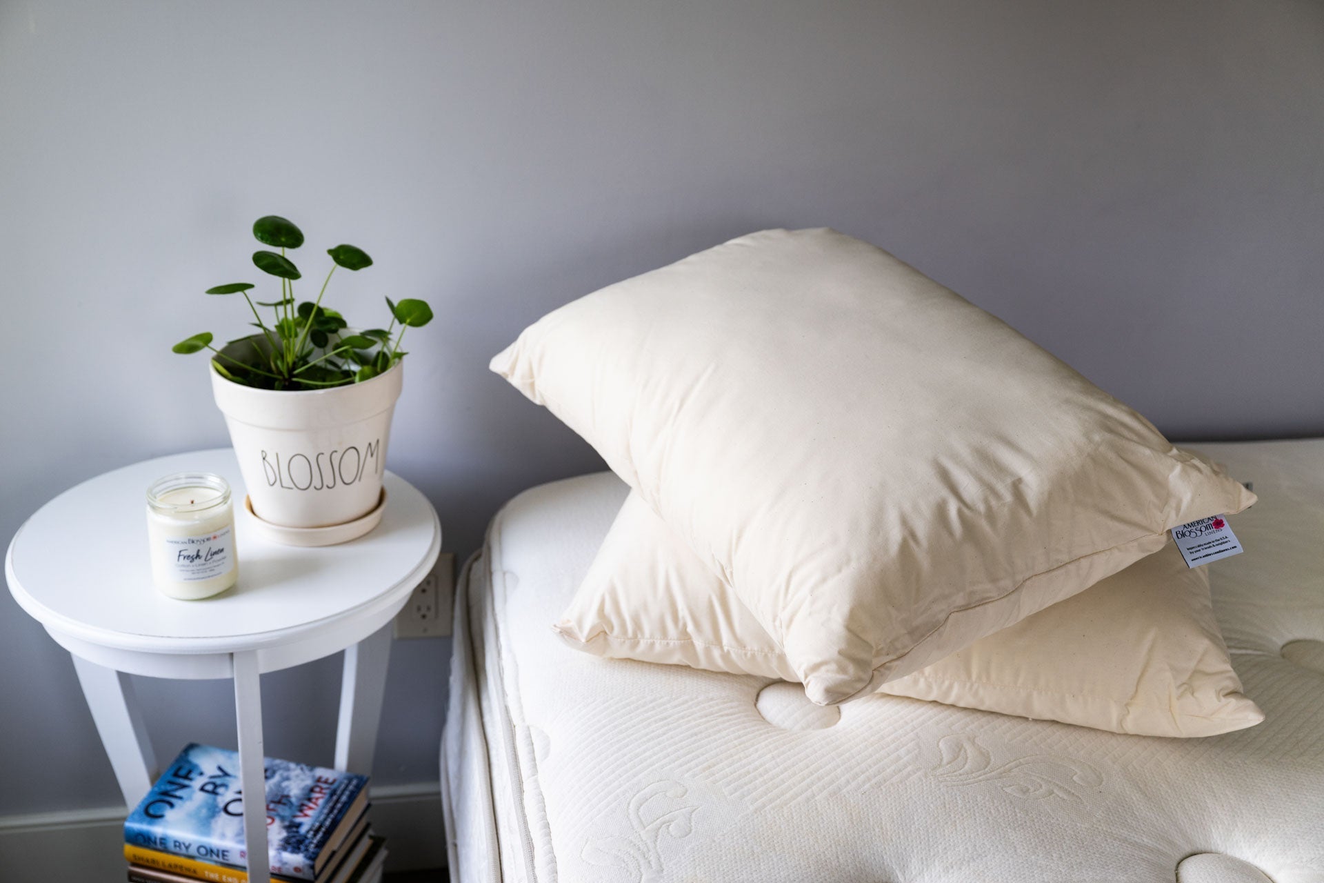 Down Alternative Kissen mit recyceltem Polyester Füllung | Hergestellt in USA