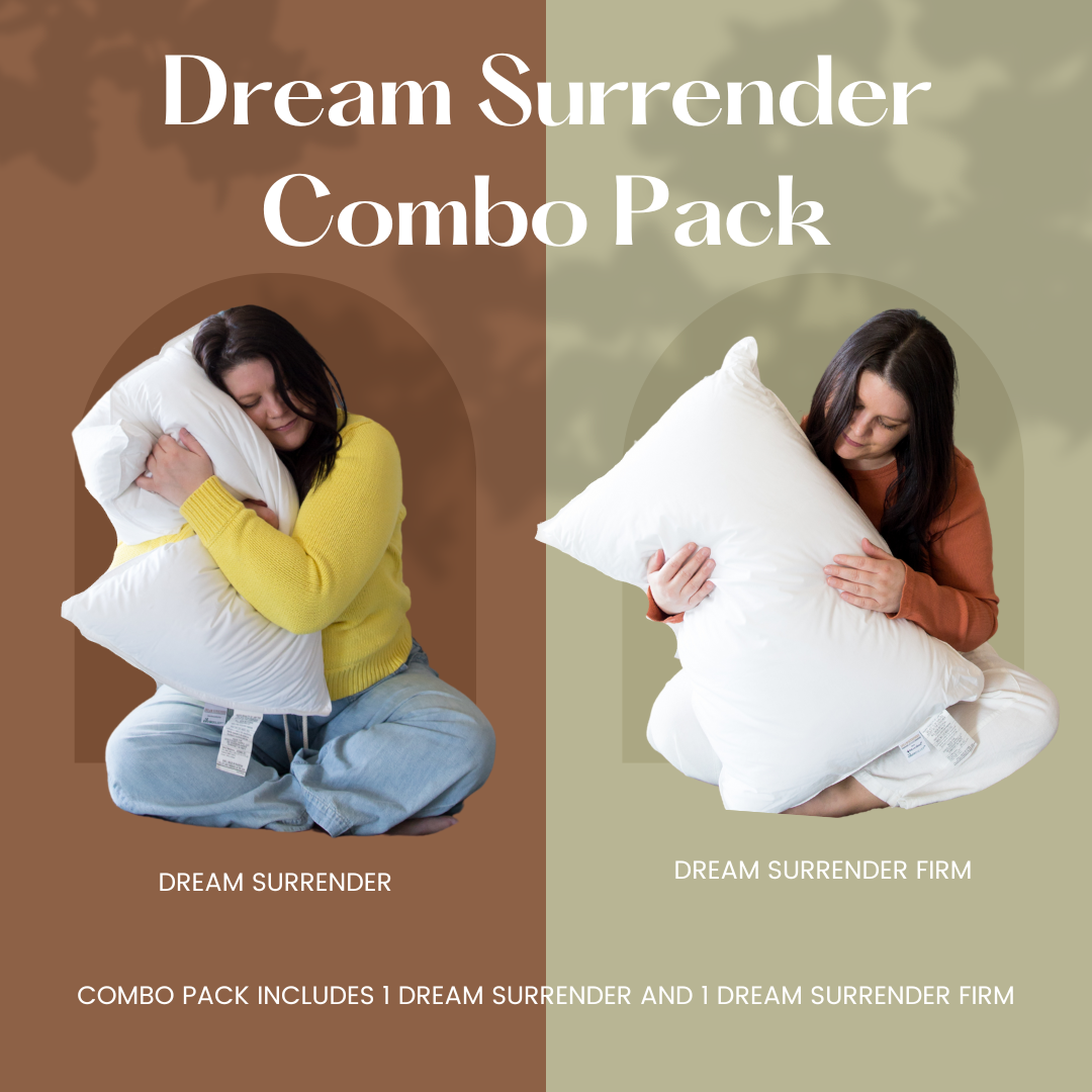 Envirosleep Dream Surrender & Dream Surrender Firm Combo Packung (enthält 2 Kissen)