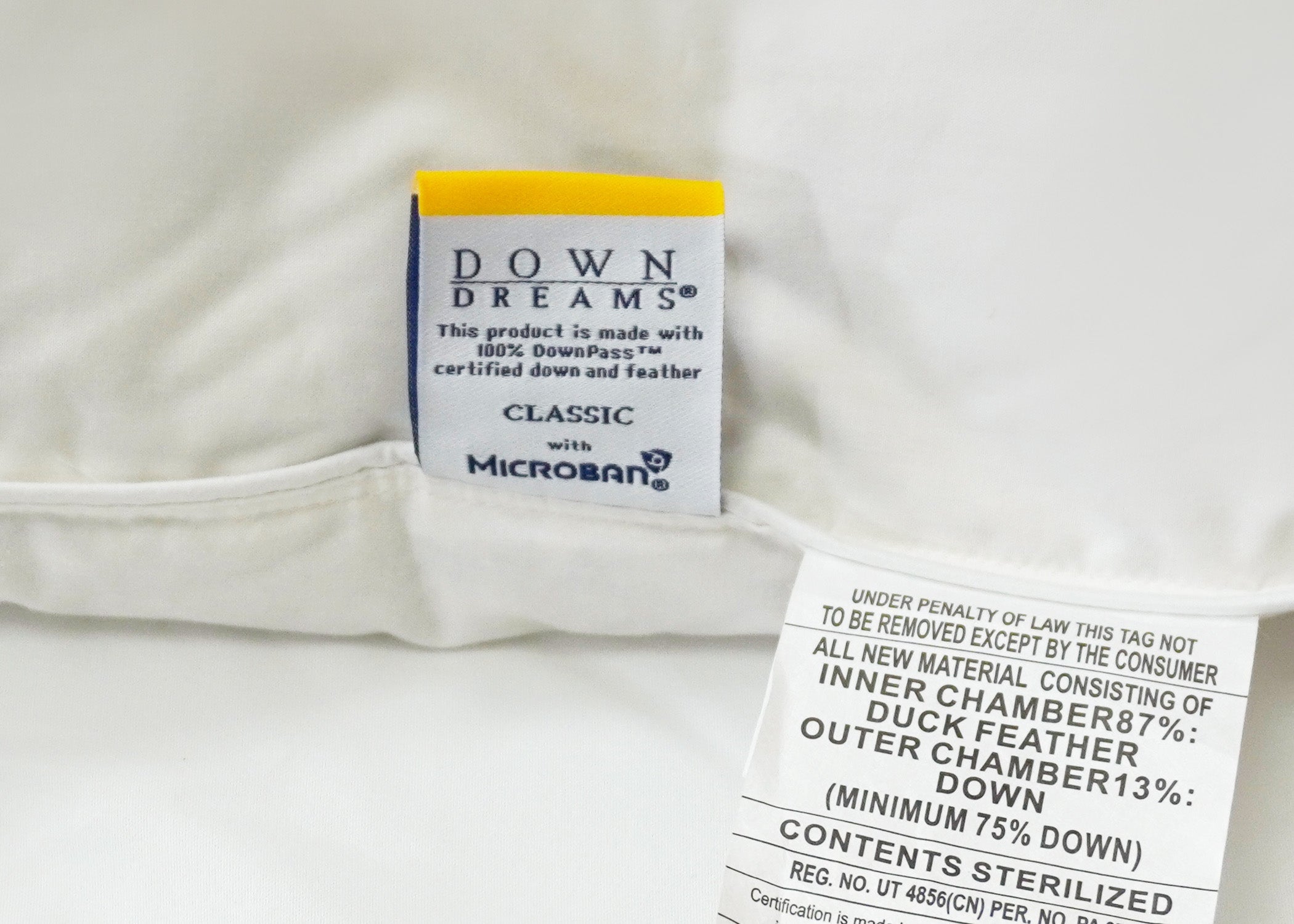 Down Dreams Classic Soft Pillow, in vielen Hotels vorgestellt