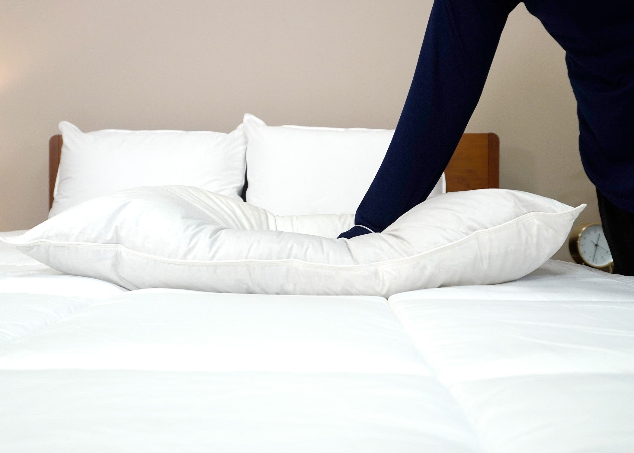 Pillowtex Luxury Core Down und Feder Kissen | 25% Feder / 75% Down