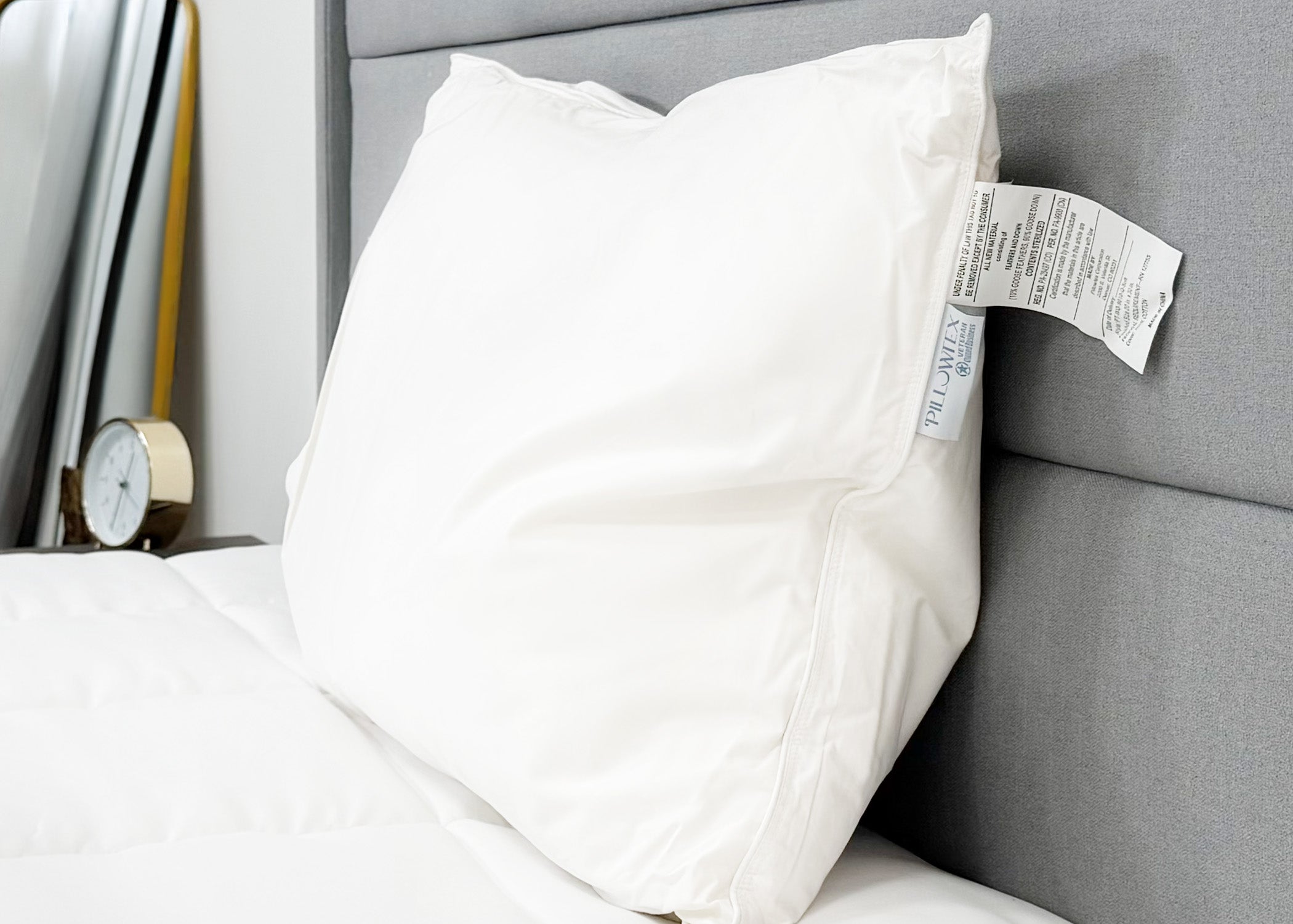 Pillowtex High End Weiß Goose Down Pillow | Soft Support für die