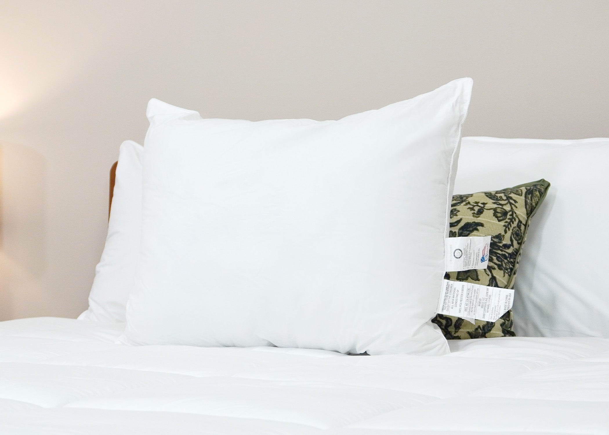 Eco-Smart Down Alternative Pillow | Hergestellt in USA