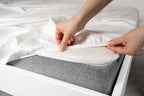 Herringbone Weben Blanket | Organische Baumwolle Hergestellt in USA
