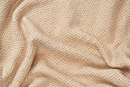 Herringbone Weben Blanket | Organische Baumwolle Hergestellt in USA