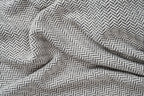Herringbone Weben Blanket | Organische Baumwolle Hergestellt in USA