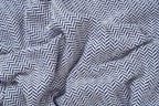 Herringbone Weben Blanket | Organische Baumwolle Hergestellt in USA