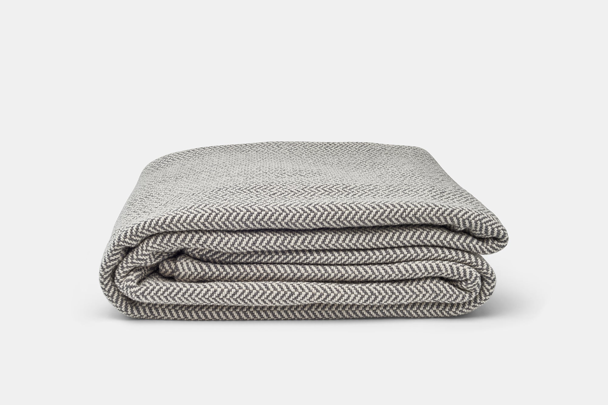 Herringbone Weben Blanket | Organische Baumwolle Hergestellt in USA
