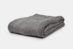 Wolle Werfen Sie Blanket Hergestellt in USA, Soft Chevron Webave, Natürliches Klima Nützliche Wolle