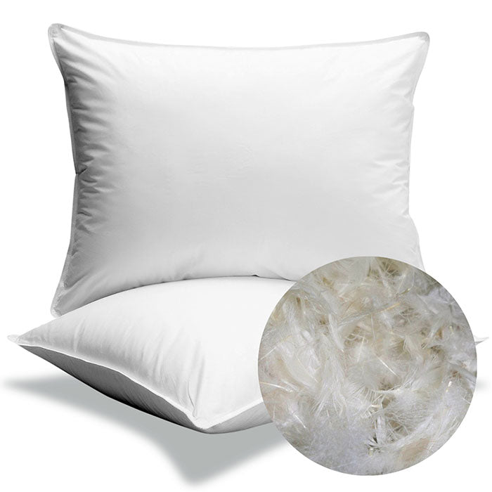 Cloud Nine Comforts 90/10 Weiß Goose Federn & Down Pillow | Mittlerer Halt