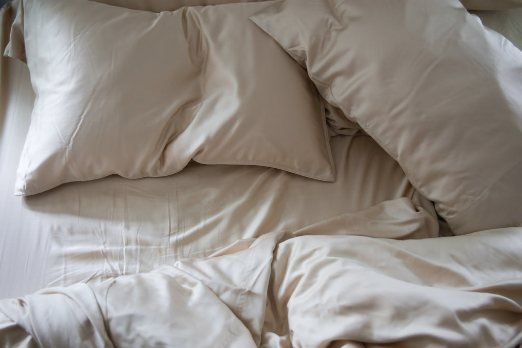 Pillowtex Kupfer Infundiertes Bambusblatt Set | Antimikrobielle, Kühlung und Atmungsaktiv
