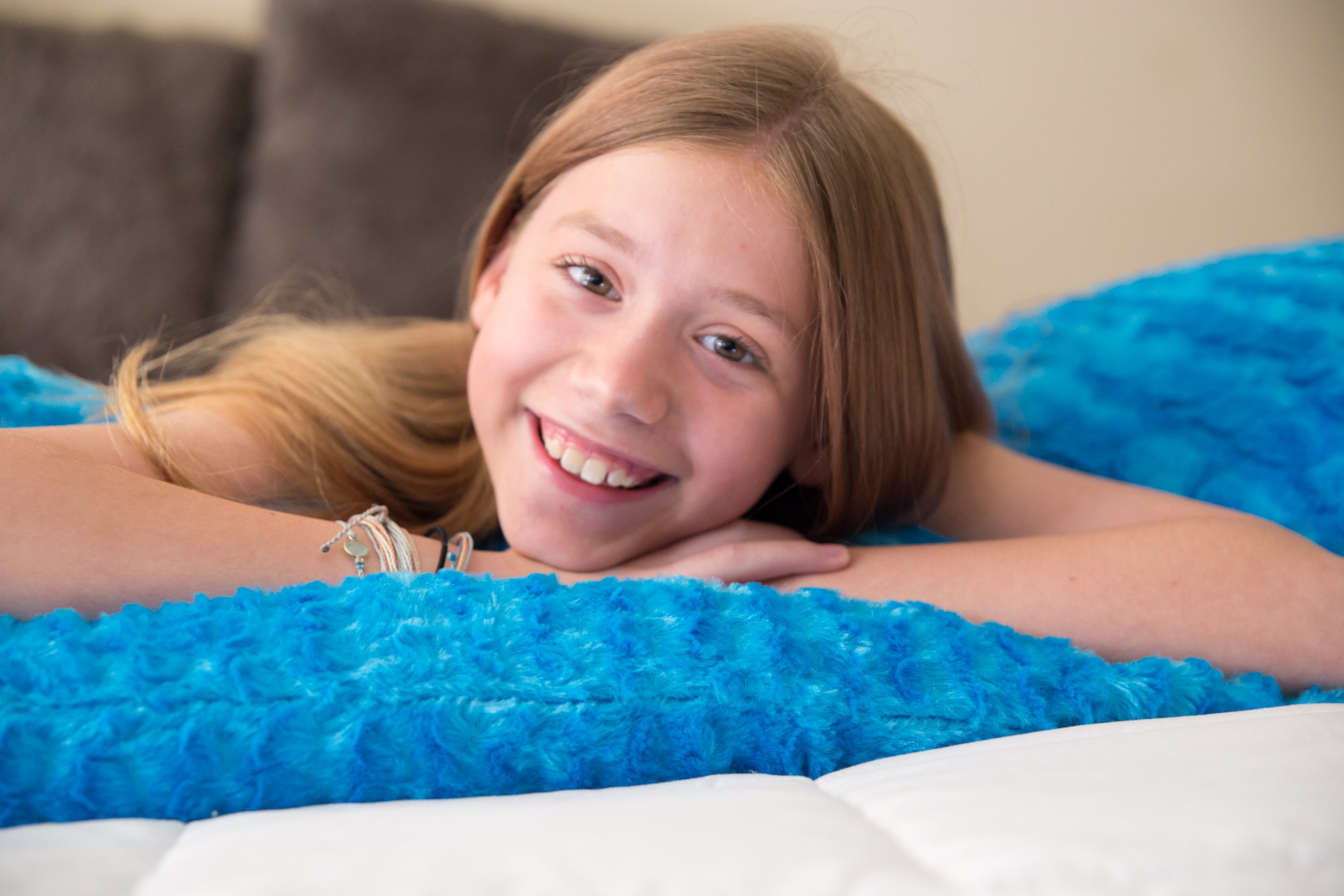 Pillowtex Body Pillow Bezug | Buntes Plüsch-Faux-Pelz