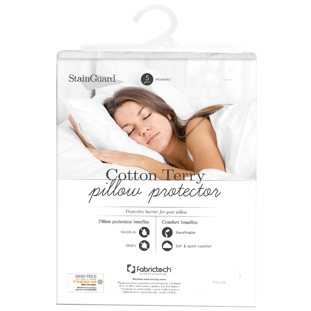 PureCare StainGuard® Cotton Terry Kissen Protektor