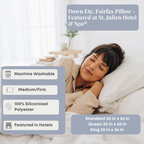 Fairfax Pillow - Ausgestellt im St. Julien Hotel & Spa<sup>®</sup>
