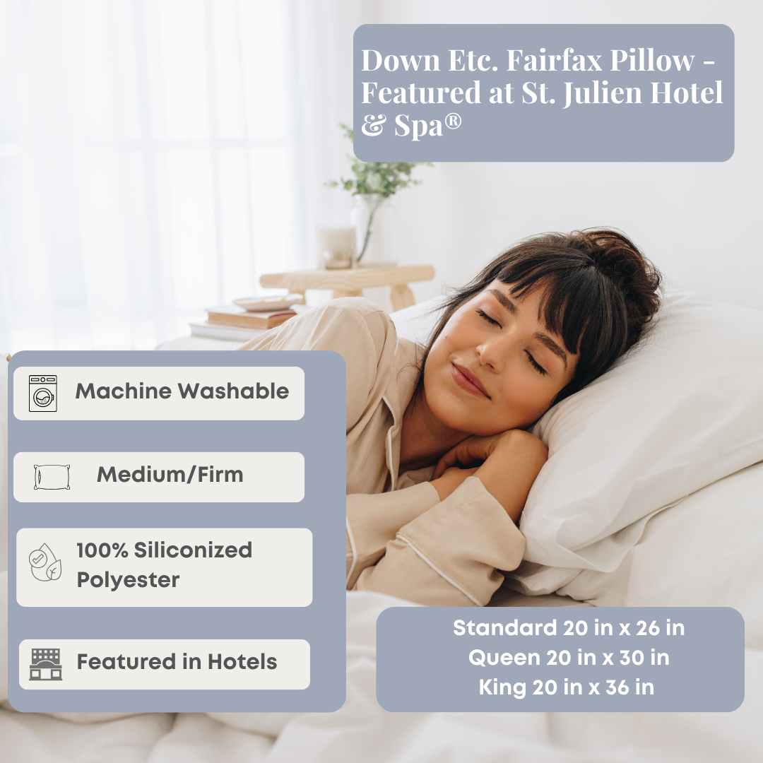 Fairfax Pillow - Ausgestellt im St. Julien Hotel & Spa<sup>®</sup>
