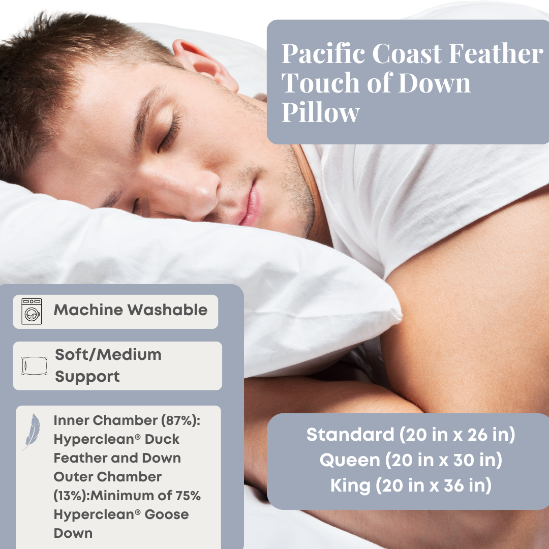 Pacific Coast Feder Berührung von Down Kissen