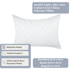 Restful Nights Aller-Sure Cotton Bezug Ultima Polyester Kissen