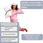 Pacific Coast Federn Tria Down & Federn Pillow - Ausgestellt in vielen Ritz-Carlton® Hotels