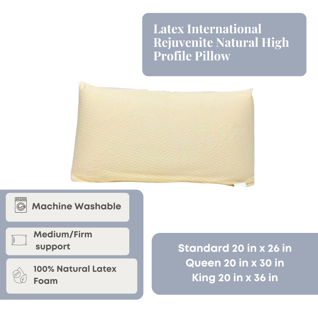 Latex International Rejuvenite Natural High Profile Kissen