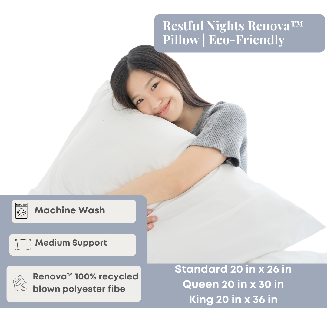 Restful Nights RenovaTM Kissen | Umweltfreundlich