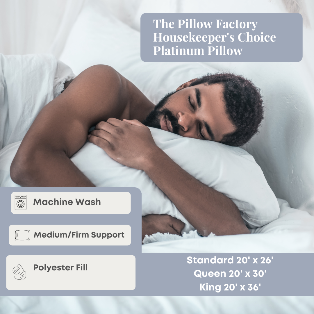Die Kissen Fabrik Housekeeper's Choice Platinum Pillow