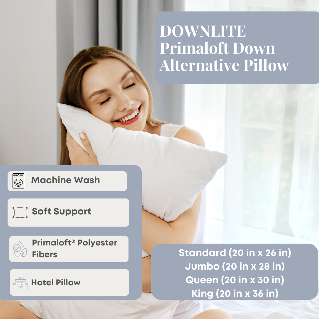 Downlite Primaloft Down Alternative Pillow