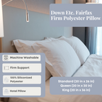 Down Etc. Fairfax Firm Polyester Pillow
