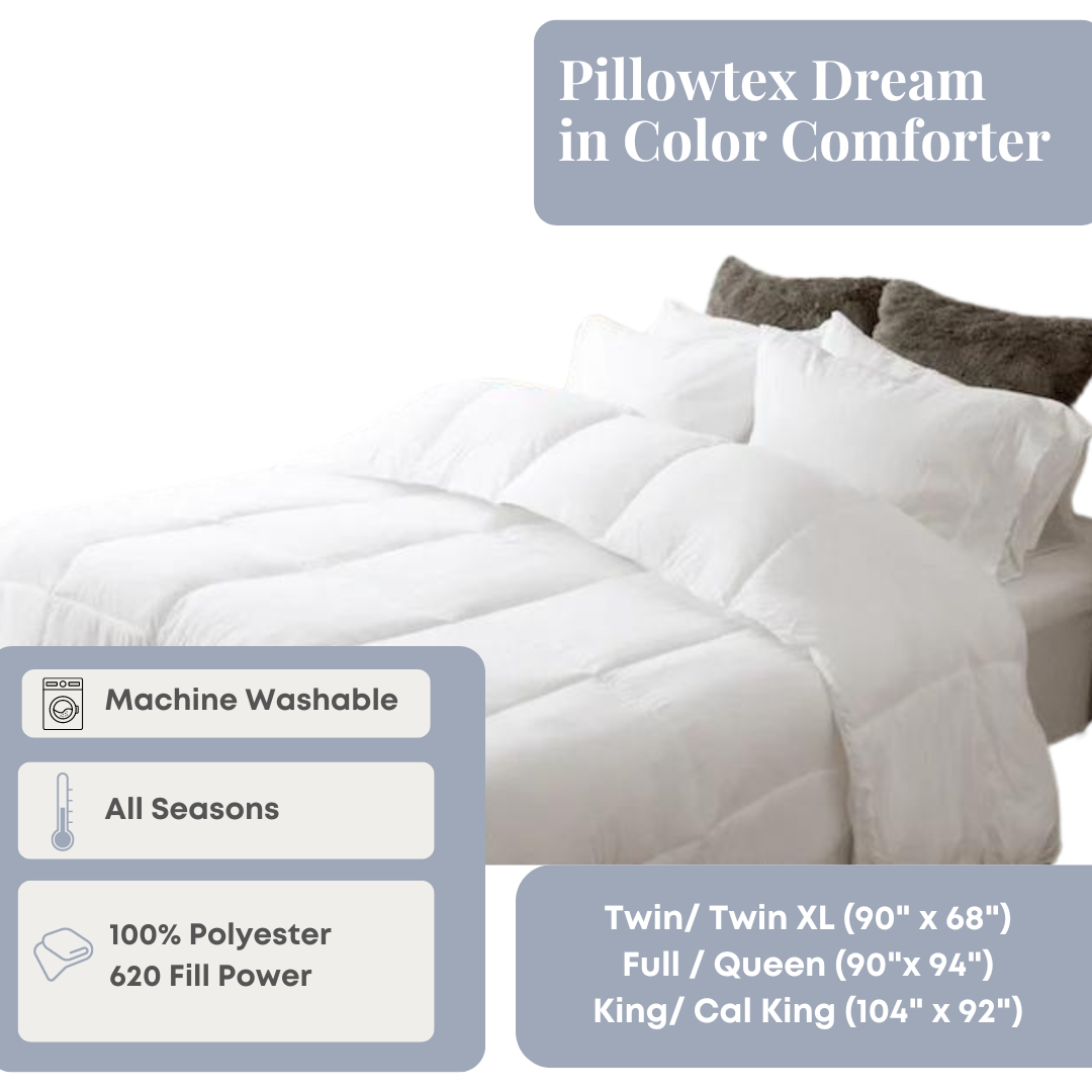 Pillowtex Dream in Color Bettdecke | Ganzjährig Gewicht mit weichem Polyester Bezug und Füllen