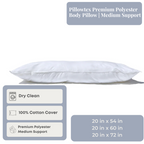 Pillowtex Premium Polyester Body Pillow | Mittlerer Halt