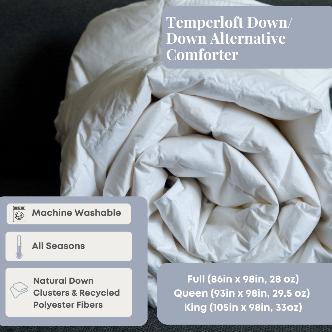 Temperloft Down / Down Alternative Bettdecke - In vielen Hotels vorgestellt