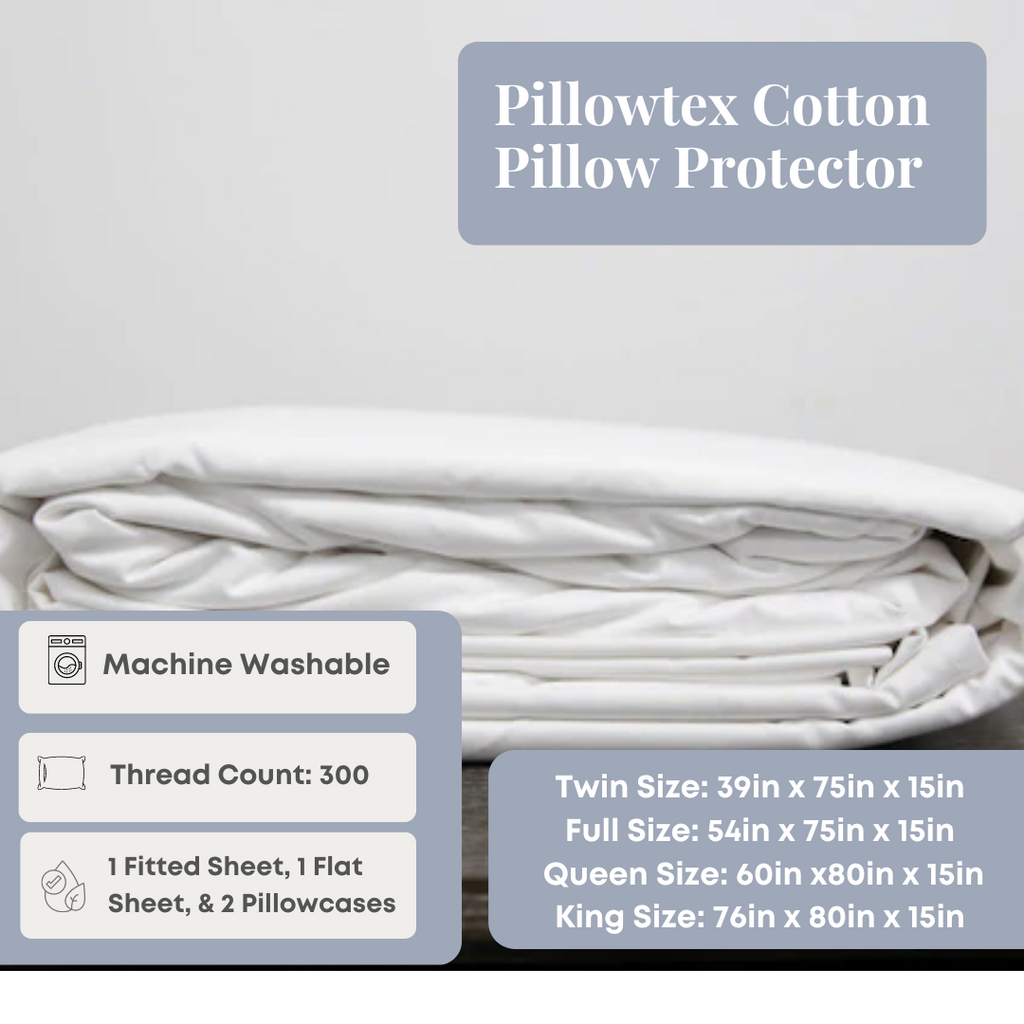 Pillowtex Hotel Bettlaken-Set | Faltenresistente Baumwollmischung